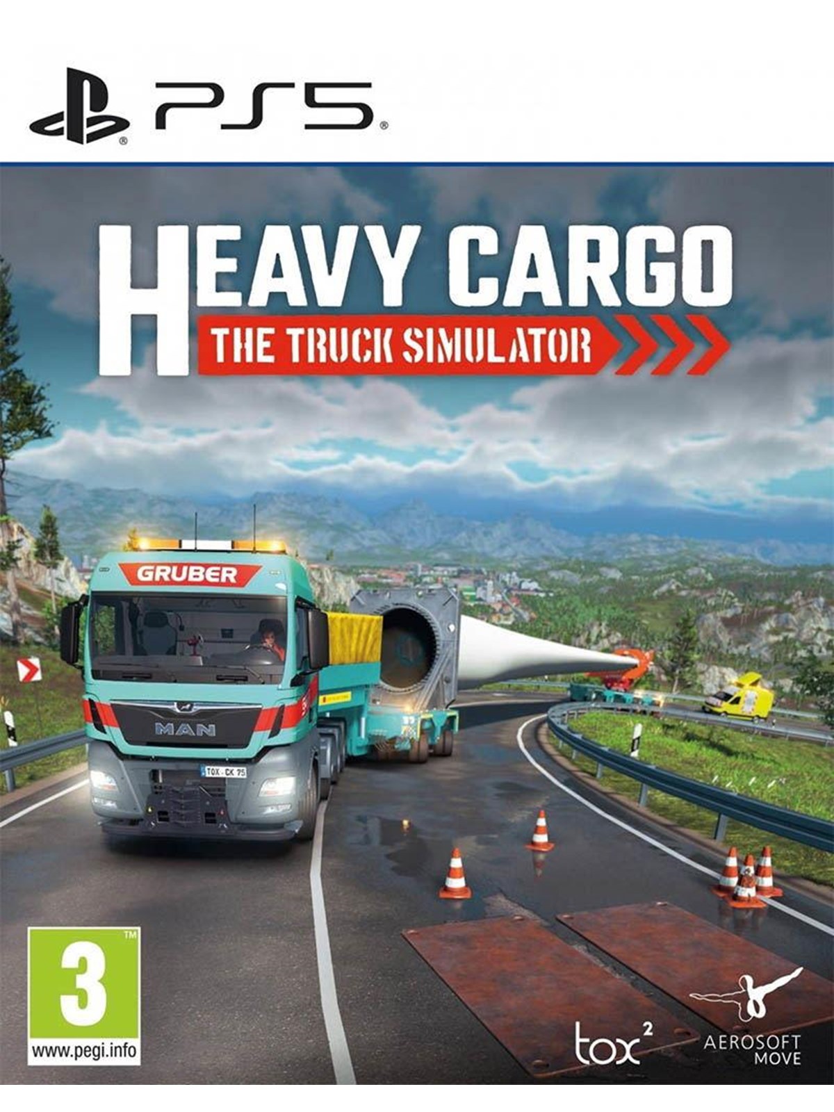 Heavy Cargo - The Truck Simulator - Sony PlayStation 5 - Simulator - PEGI 3