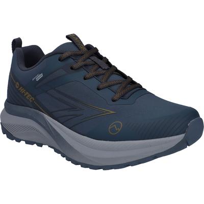 Wanderschuh HI-TEC "Hi-Tec-Schuhe Speedshell Low WP", Herren, Gr. 41, Normalschaft, blau (dk schiefer, ebenholz, tapenade), TEXTILIEN/SONSTIGES, Schuhe Wanderschuh