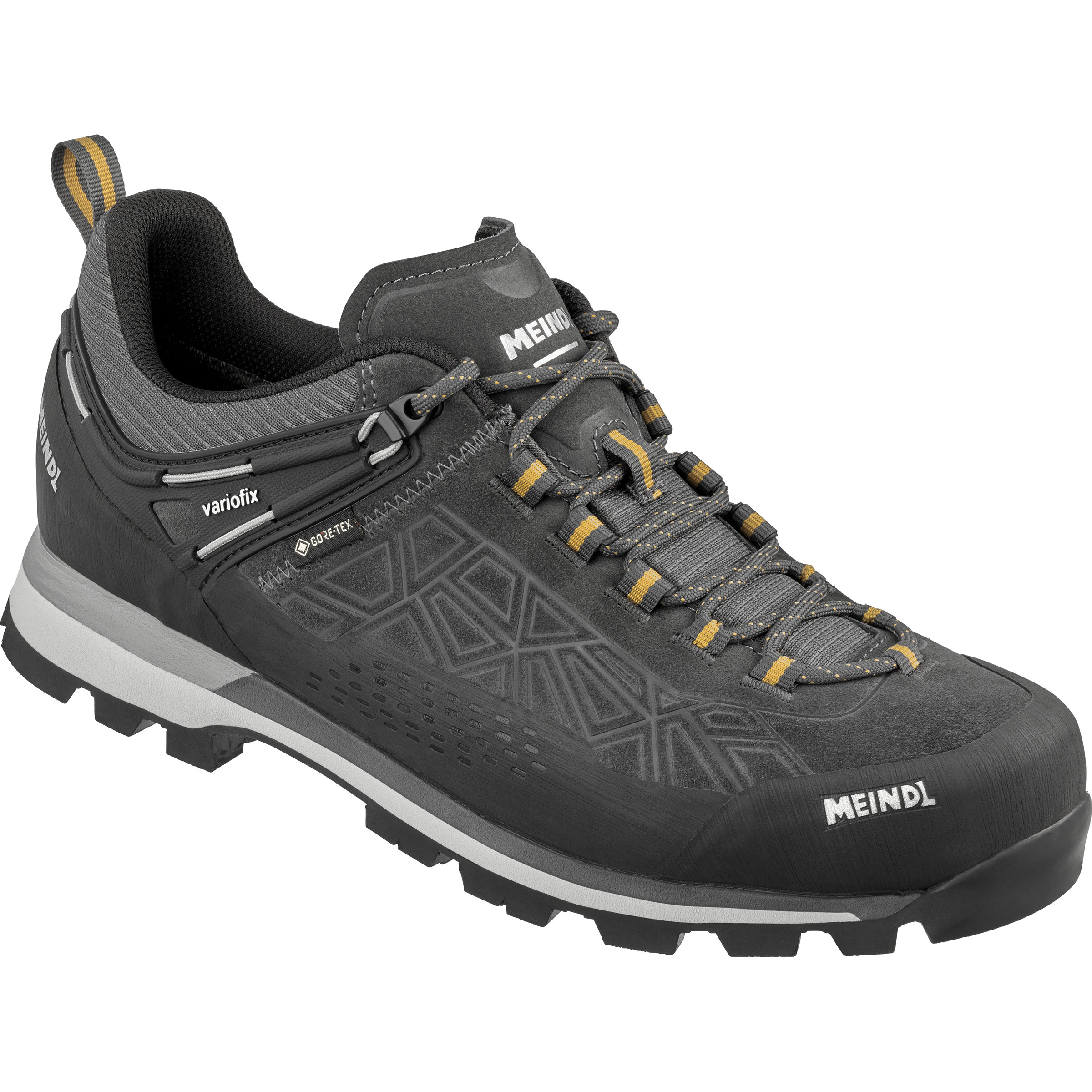 Meindl Literock Free GTX Herren Zustiegsschuhe grau Größe 42 Trekking Wasserdicht