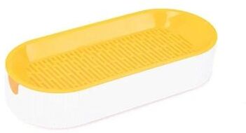 Uplift Treasures Hydroponic Cat Grass Planter Box yellow