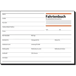 Sigel, Formular, Fahrtenbuch