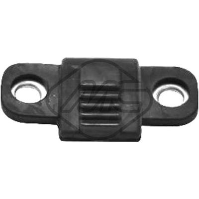 METALCAUCHO Führung, Verriegelungsknopf 43539 hinten für Fiat