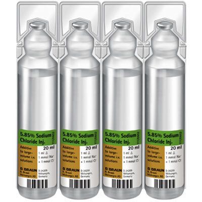 Natriumchlorid 5,85% Braun MPC Infusionslsg.-Konz. 20x20 ml Infusionslösungskonzentrat