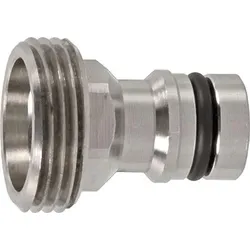 GEKA Gerätestecker plus-Stecksystem Messing vernickelt AG 26,44 mm  - 46.1711.8