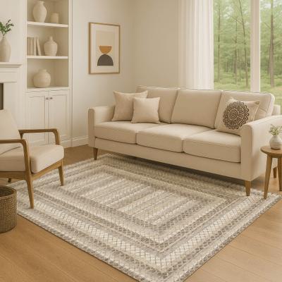 Addison Rugs Premium Washable Super Soft Modern Borders Mayfield Rug