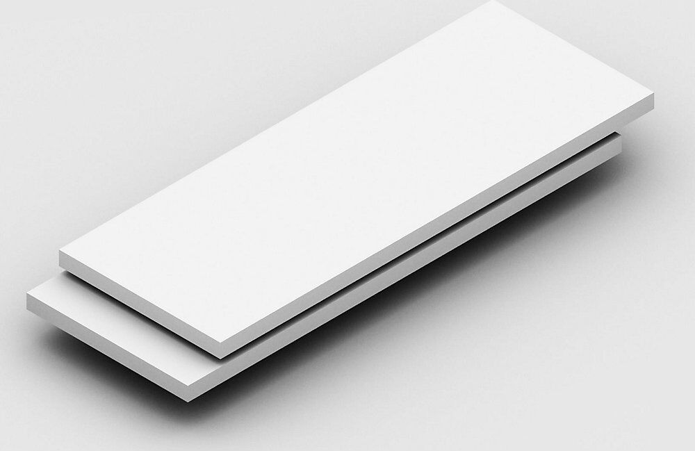 Fachboden, für Hygiene-Steckregal, VE 2 Stk, BxT 1215 x 350 mm eurokraft pro