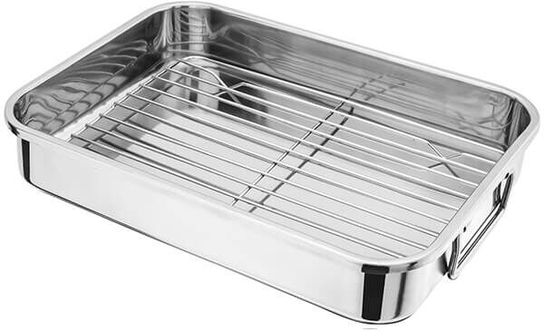 Judge 32 x 24 x 6cm Roasting Pan with Rack