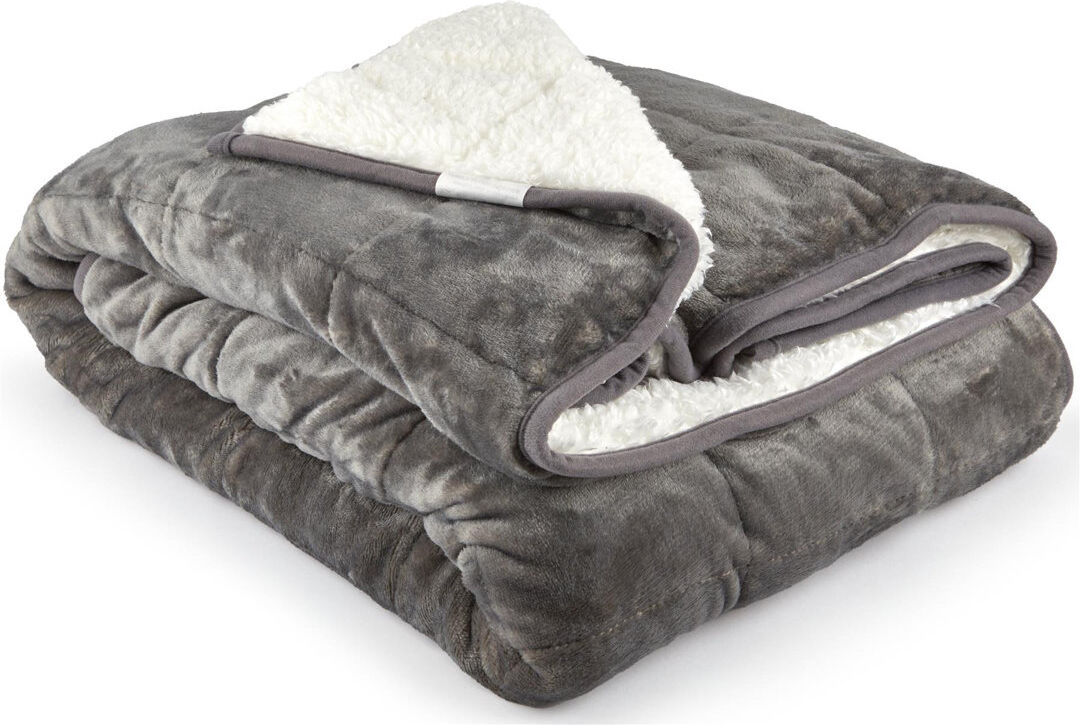 Canora Grey Rosia Weighted Blanket Grey 60cm W X 80cm L