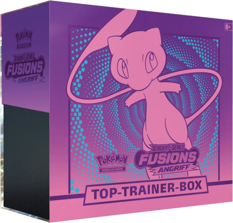 Pokémon-Sammelkartenspiel: Top-Trainer-Box Schwert & Schild - Fusionsangriff