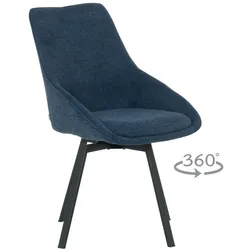 2er-Set Carmen WIGAN Esszimmerstuhl – Blau
