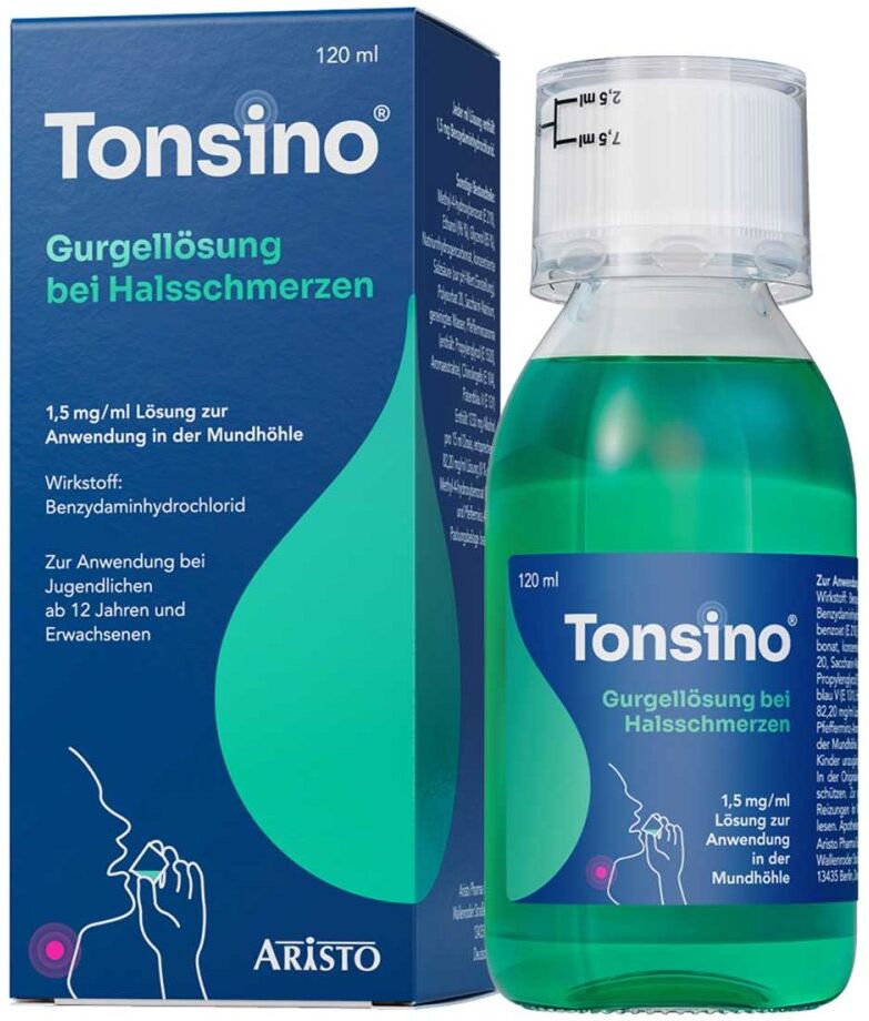 Aristo Tonsino® Gurgellösung bei Halsschmerzen 120ml