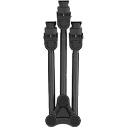 Ulanzi AT 02 Portable Tripod Roller Baseplate (Metall), Stativ, Schwarz