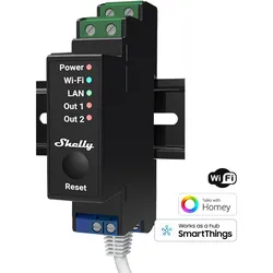 Shelly, Aktor, Pro 2 (Schaltaktor)