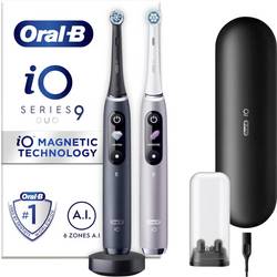 Oral-B Braun Oral-B iO Series 9 mit 2. Handstüc 4210201449058 Elektrische Zahnbürste Schwarz, Rose