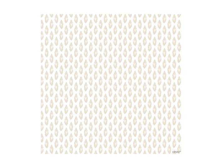 ERNST Ernst serviette amande 33x33 cm lot de 20 Blanc-beige