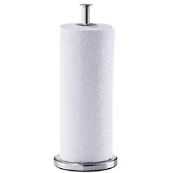 Zeller Küchenrollenhalter Edelstahl silber, 32 cm