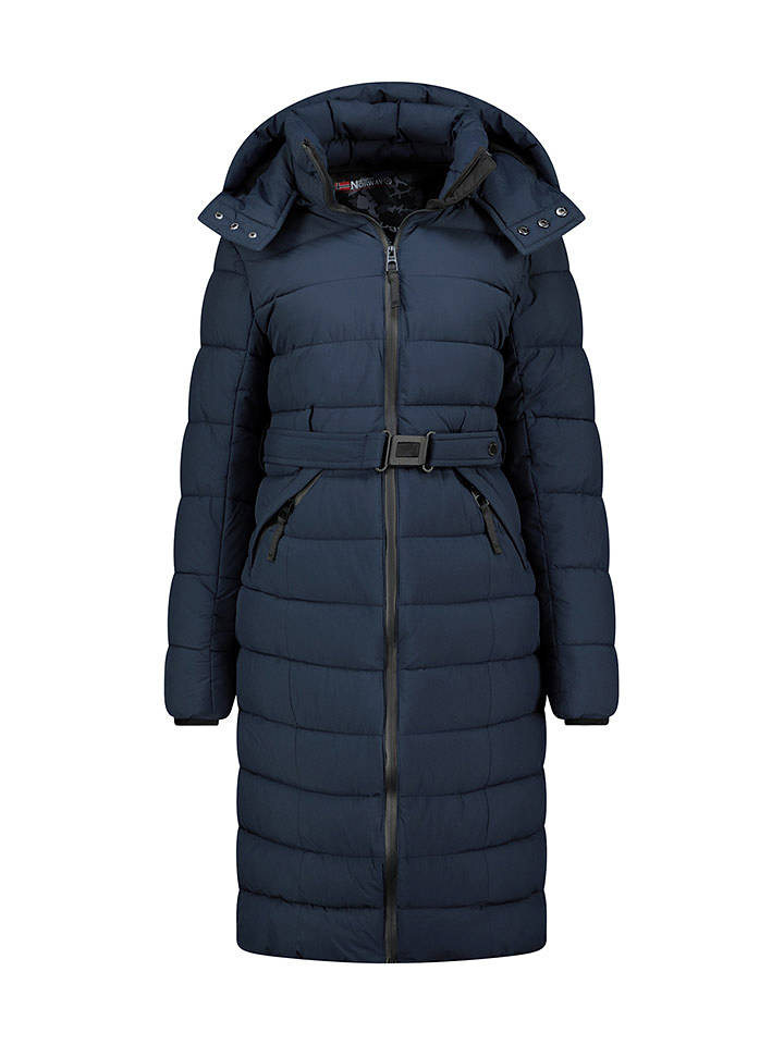 Geographical Norway Wintermantel "Cabimalimo" in Dunkelblau - S