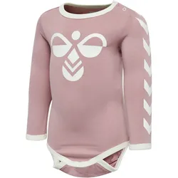 hummel hmlFLIPPER langarm Baby-Body woodrose 62