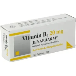 VITAMIN B6 20 mg Jenapharm Tabletten 100 St