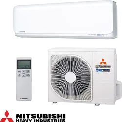Mitsubishi Heavy Industries SRK20ZSX-WF Diamond ZSX Multisplit-Wand-Innengerät – 7 000 BTU, Weiß