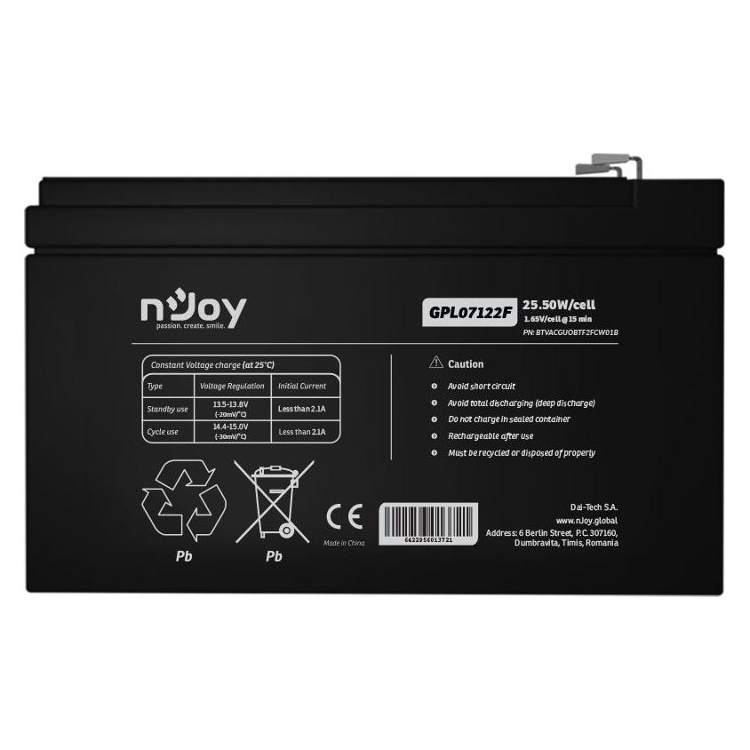 Njoy GPL07122F (BTVACGUOBTF2FCW01B)