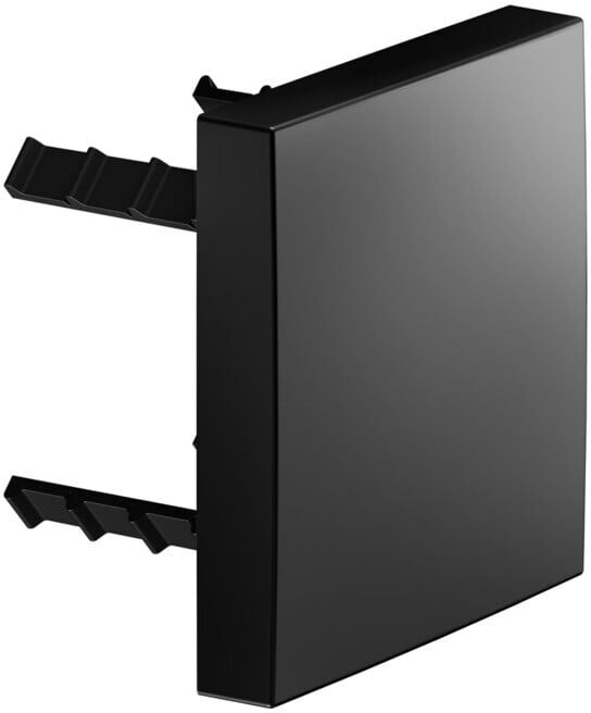 Keuco Cache pour Plan Care angle, pour coupe-tirage, noir mat (59949370002)