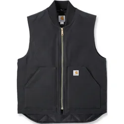 Carhartt Relaxed Fit Firm Duck Insulated Rib Collar Weste S