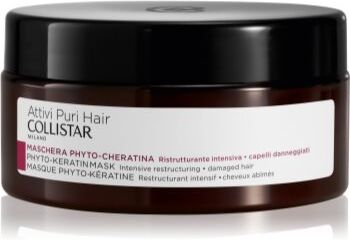 Collistar Hair Phyto-Keratin Mask Intensive Restructuring máscara para cabelo com queratina 200 ml. Hair Phyto-Keratin Mask Intensive Restructuring