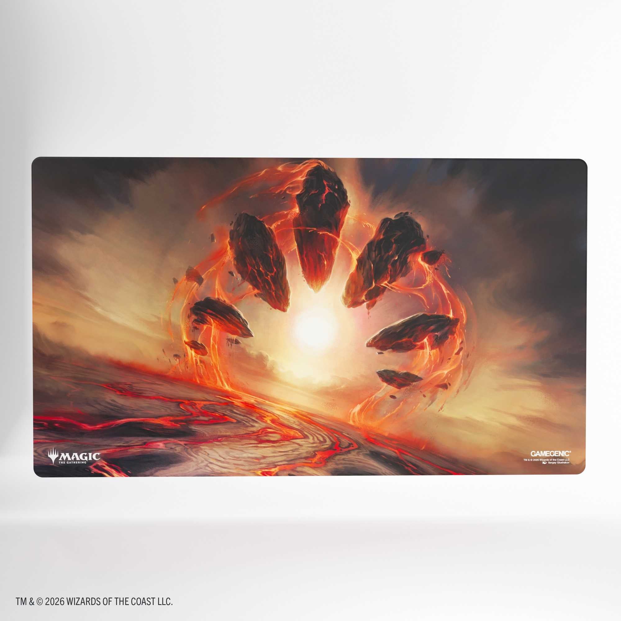 Gamegenic Magic: The Gathering Secrets of Strixhaven Prime Playmat - Land 5, Officially Licensed, 2 mm Cushioning, Magic: The Gathering Compatible