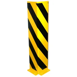 Rammschutz 800x165x165x6 mm U-Profil + 4 Einschlagdübel SZAGATO Regal Anfahrschutz Regale Rammschutzbügel Anfahrschutzecke Rammschutzecke