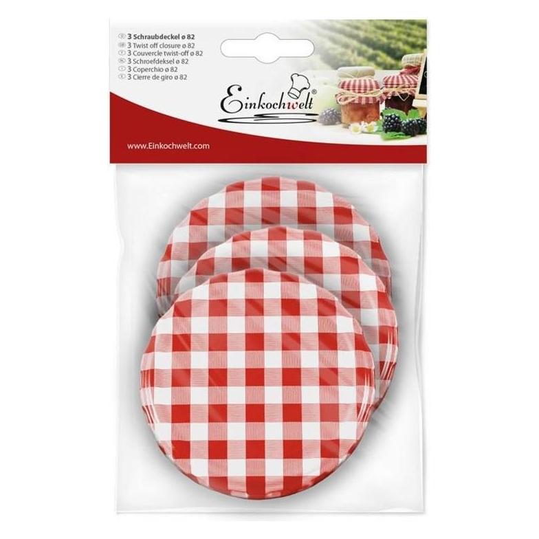 Dosen-Zentrale Twist-off Deckel (3 Stk., 0.75 l) (DOSEN-ZENTRALE)