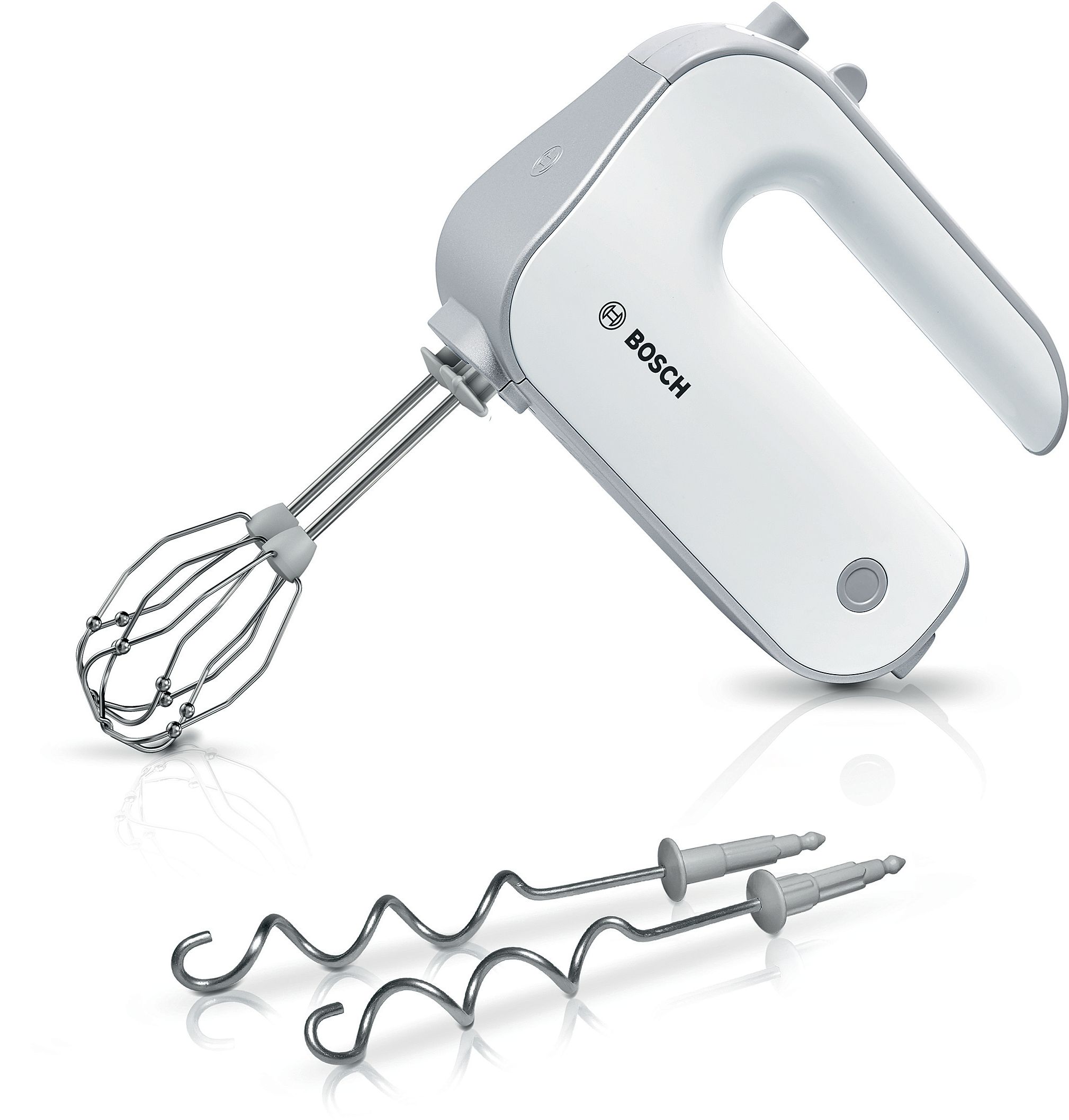 Bosch MFQ4030 Styline Handmixer 500 W 5 Stufen (Silber, Weiß)