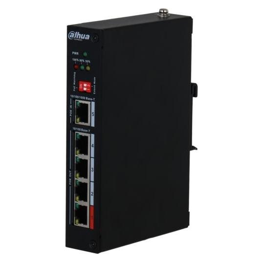 Dahua Technology PFT1500, Network transmitter, 250 m, 1000 Mbit/s, 10,100,1000 Mbit/s, 4000 entries (DH-PFT1500)