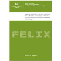 Baumgart:Exploration maschineller Verfa, Fachbücher von Matthias Baumgart