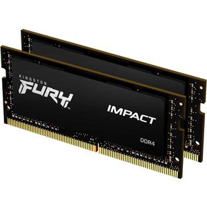 Kingston Arbeitsspeicher FURY Impact, KF432S20IBK2/64, 64 GB (2x 32 GB), SODIMM, CL20, DDR4-3200
