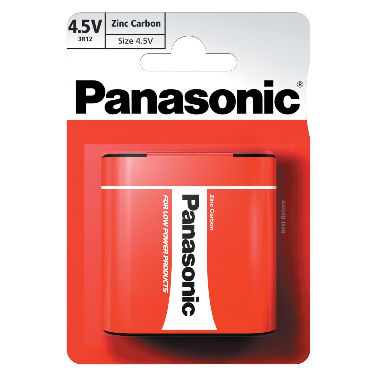Panasonic Special Power Flachbatterie 3R12 (1 Stk., 3R12, 1800 mAh) (23349)