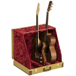 Fender Classic SRS Case 3 Stand Tweed - Gitarrenständer