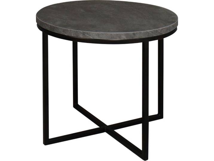 Mäusbacher Couchtisch Couchtisch rund, Couchtisch rund Durchmesser 60cm, Metallgestell