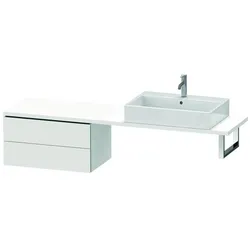 Duravit, Waschbeckenunterschrank, Konsolenunterschrank L-CUBE 400x720x477mm weiss matt (72 x 47.70 x 47.70 cm)