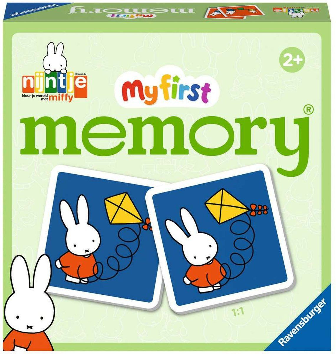 Ravensburger Nijntje Memory Kaartspel voor kinderen vanaf 2 jaar