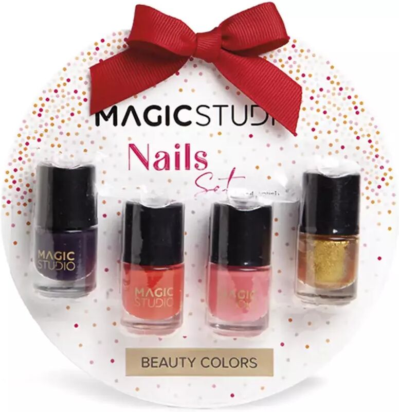 Magic Studio Colorful Nails Lot 4 Units