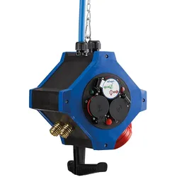 Energie-/Druckluft- Hängeverteiler 6x230 V/16 A 1xCEE 400V/16 A 2xDruckluft HEDI
