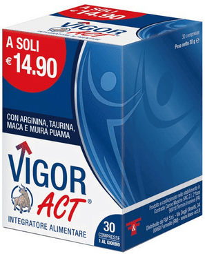 Linea Act Vigor Act Integratore 30 Compresse