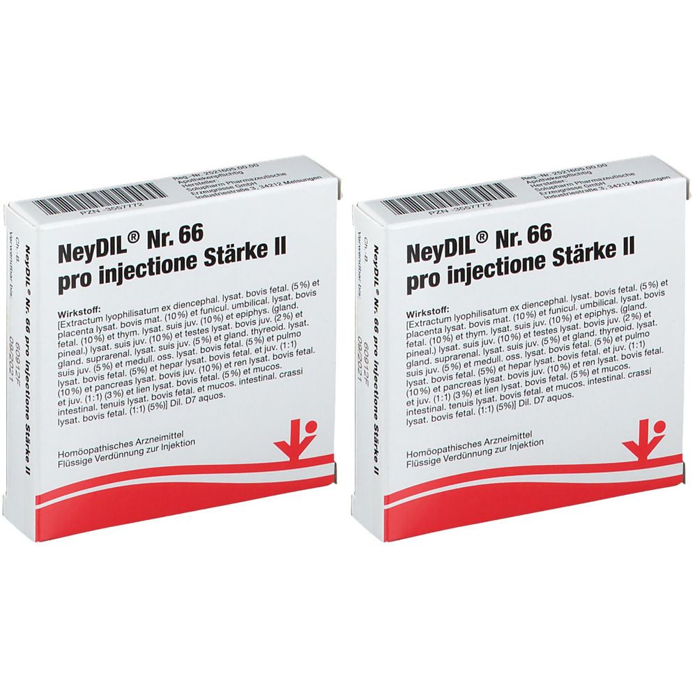 Neydil Nr.66 pro injectione St.2 Ampullen Doppelpack 2x5x2 ml