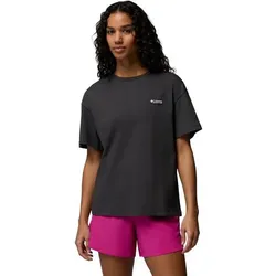 COLUMBIA Damen Shirt CSC Heavyweight Graphic Tee, Größe XL in Schwarz Schwarz