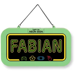 H&H NEON SCHILD FABIAN