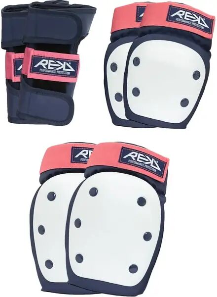 Protektoren Set REKD Heavy Duty (L - Blue/Pink)