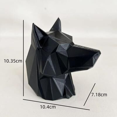 Inspired Finds Dog Head Tow Hitch Ball Cover 50mm Universal Trailer Ball Protector Cap german Shepherd