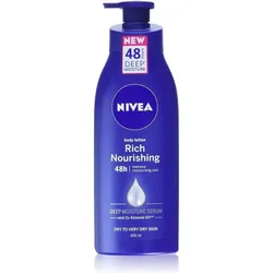 Nivea, Bodylotion, Nourishing Hydration Body Milk w. pump (400 ml)