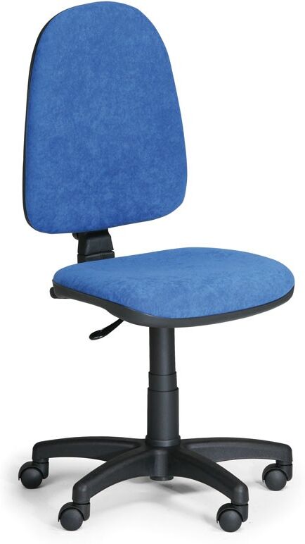 B2B Partner Bürostuhl TORINO ohne Armlehnen, blau